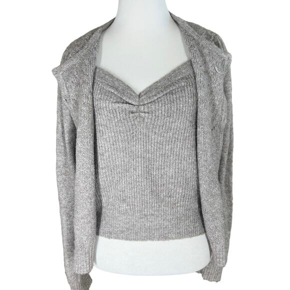 NWT Steve Madden Sweater Set in Taupe Size Large - Picture 3 of 9